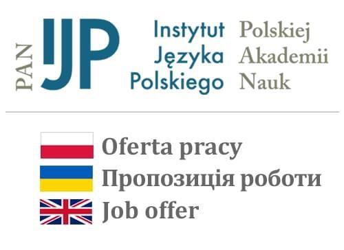 (Polski) Praca w IJP PAN dla uchodźców z Ukrainy