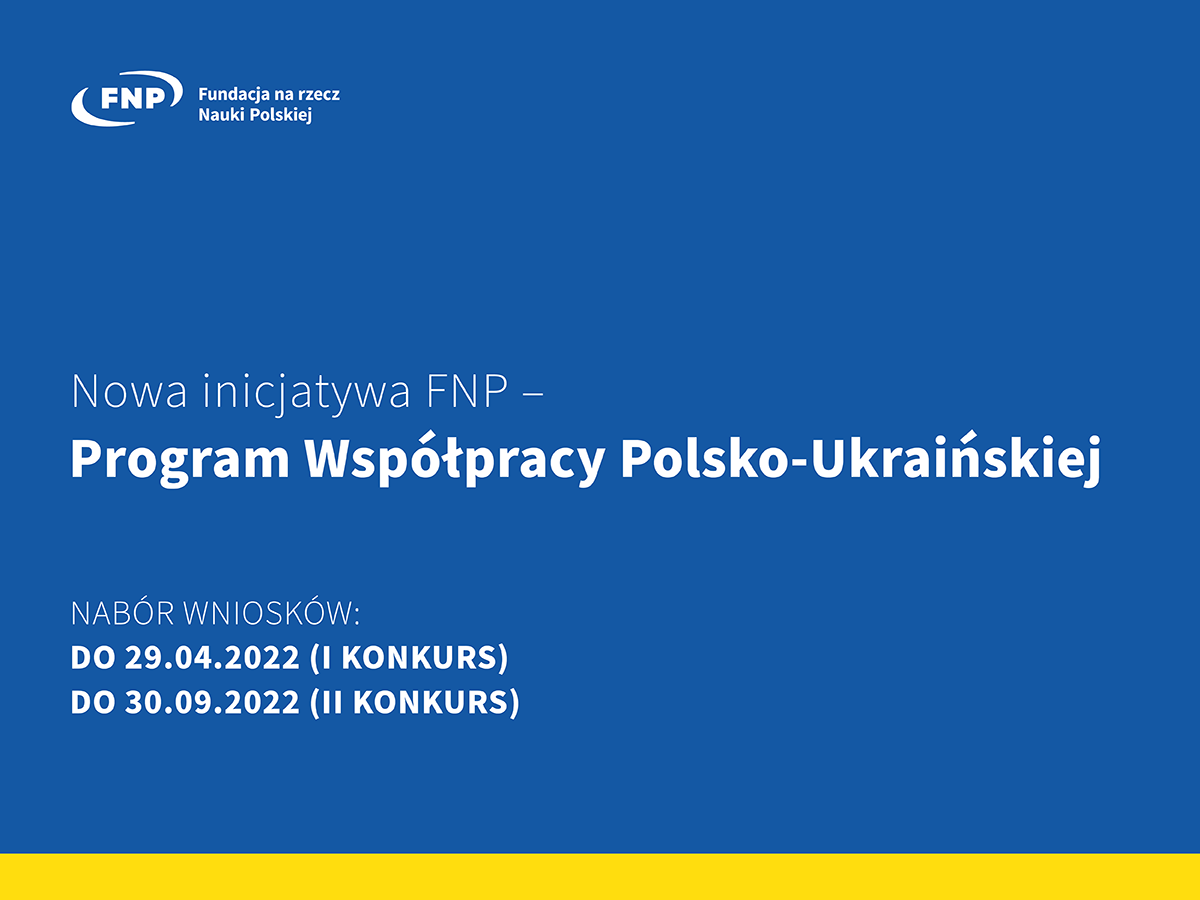 Program Współpracy Polsko-Ukraińskiej dla uczonych ze stopniem doktora